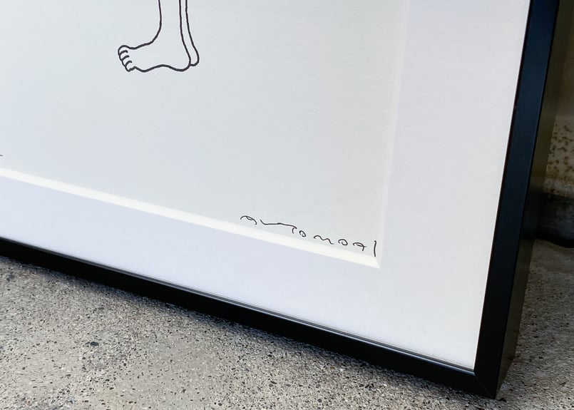 オートモアイ / AUTO MOAI/シルクスクリーン/ED24/25 /直筆サイン入り