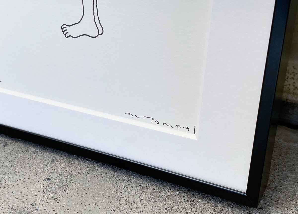 オートモアイ / AUTO MOAI/シルクスクリーン/ED24/25 /直筆サイン入り