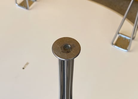 【Fritz Hansen】/ B TABLE/ vintage 1986年製 / W115×D115