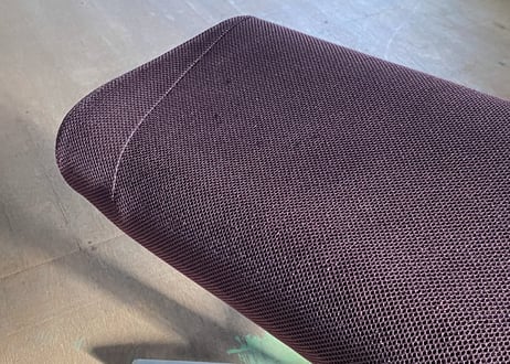 Cassina ixc./カッシーナ/Boomerang（ブーメラン）ミニマムシェイプ ダブルソファ＋オットマン セット