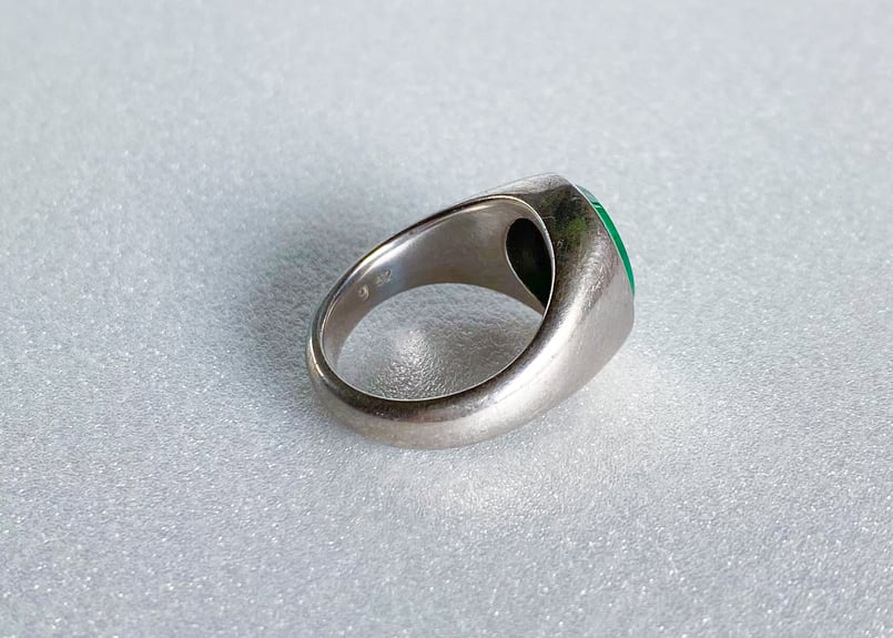 tomwood リング　12号 TOM WOOD - トムウッド ラルビカイト オーバル リング 12号 52