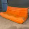LIGNEROSET リーン・ロゼ TOGO トーゴ ソファ 3人掛け オレンジ系カラー/トリプルソファ