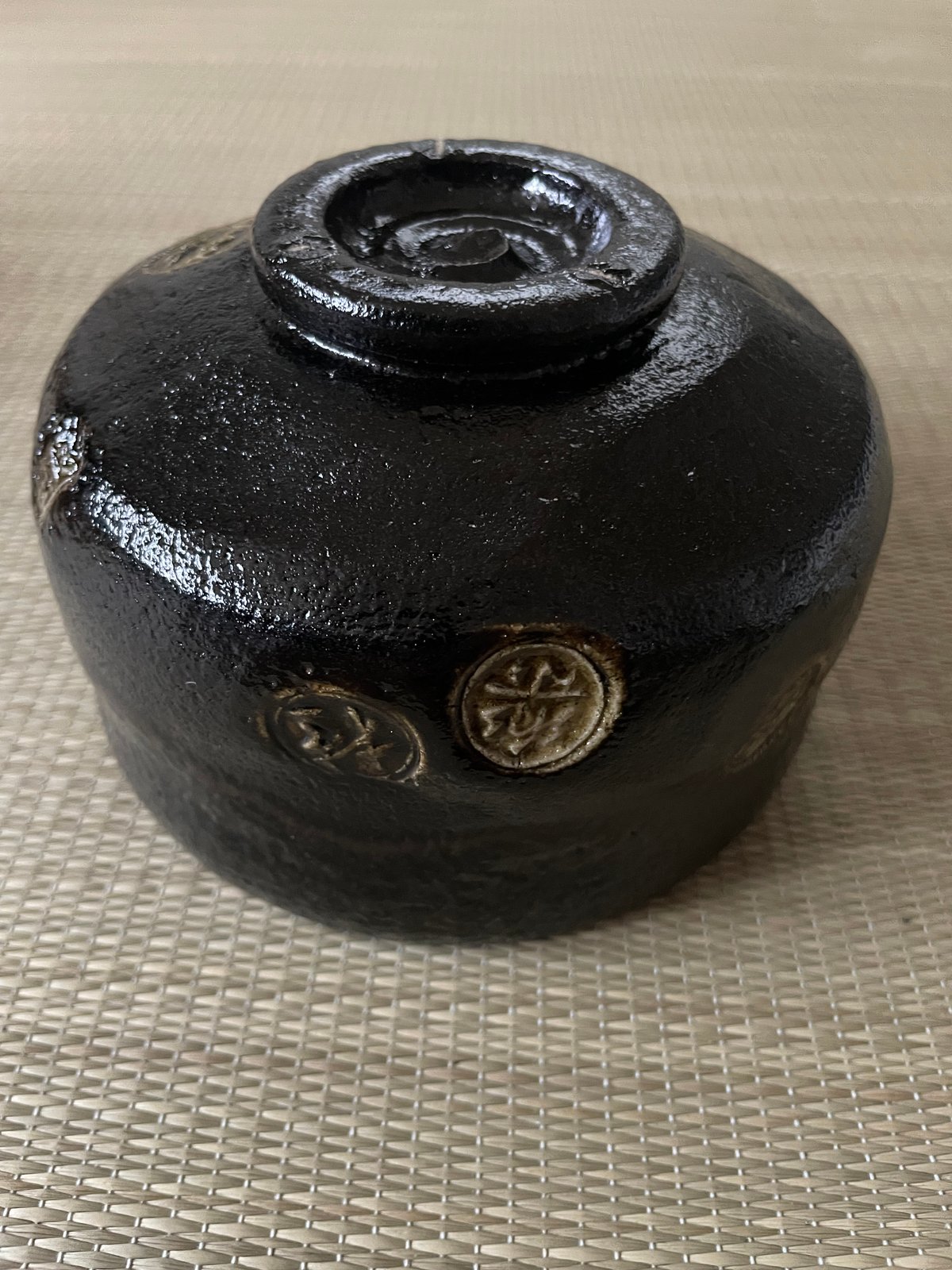 美品 在銘桐箱】桂楽造 桂窯 数印 黒楽茶碗 | ginyoudo
