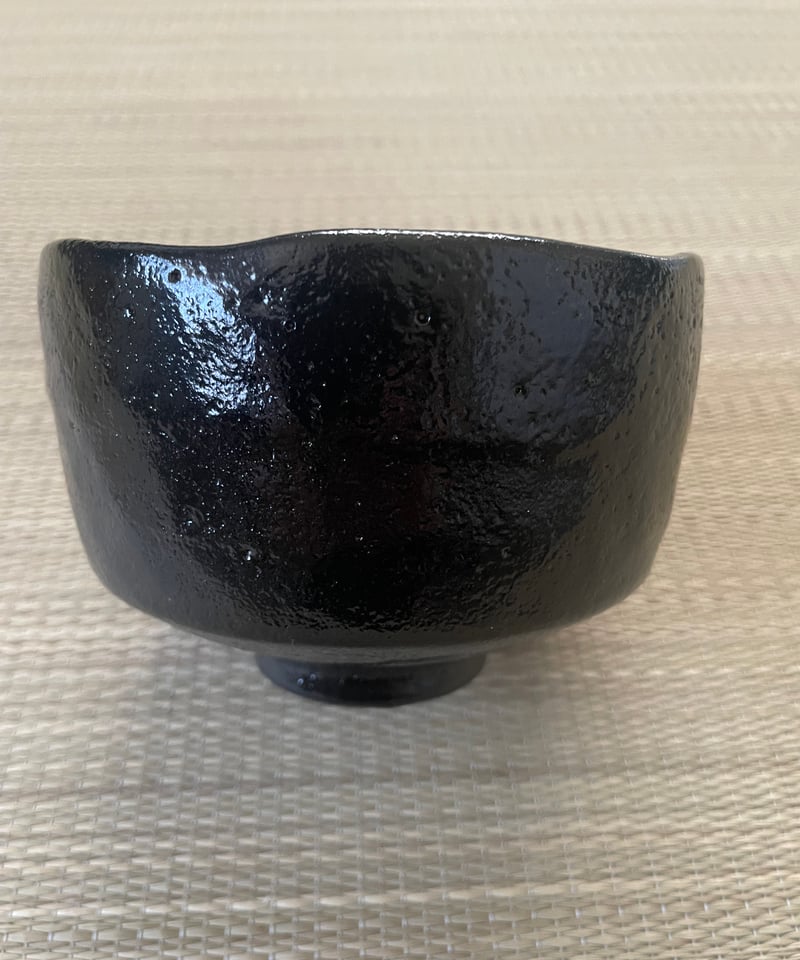 美品】在銘 平安彰楽造 長次郎写し 銘「東陽坊」利休七種茶碗 | ginyoudo