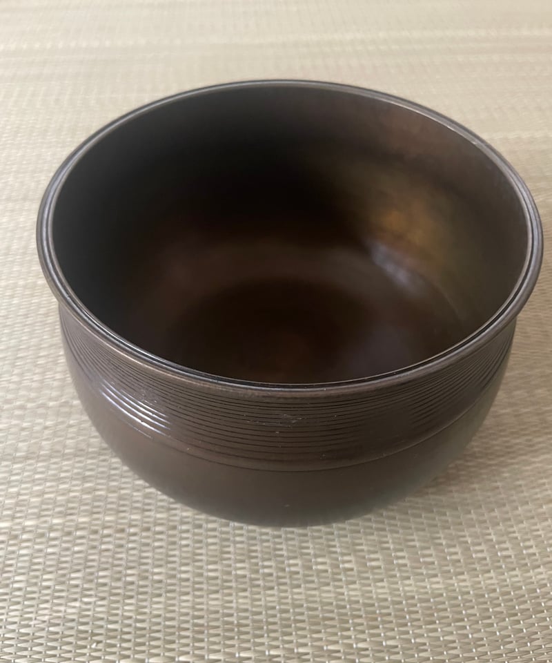 唐金 唐銅 糸目 建水 | ginyoudo