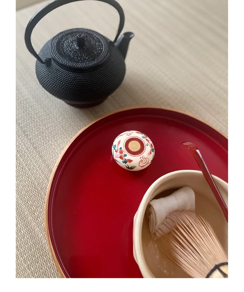 在銘】京焼 色絵 うさぎ（兎 ウサギ）香合 見立て薄茶器 | ginyoudo