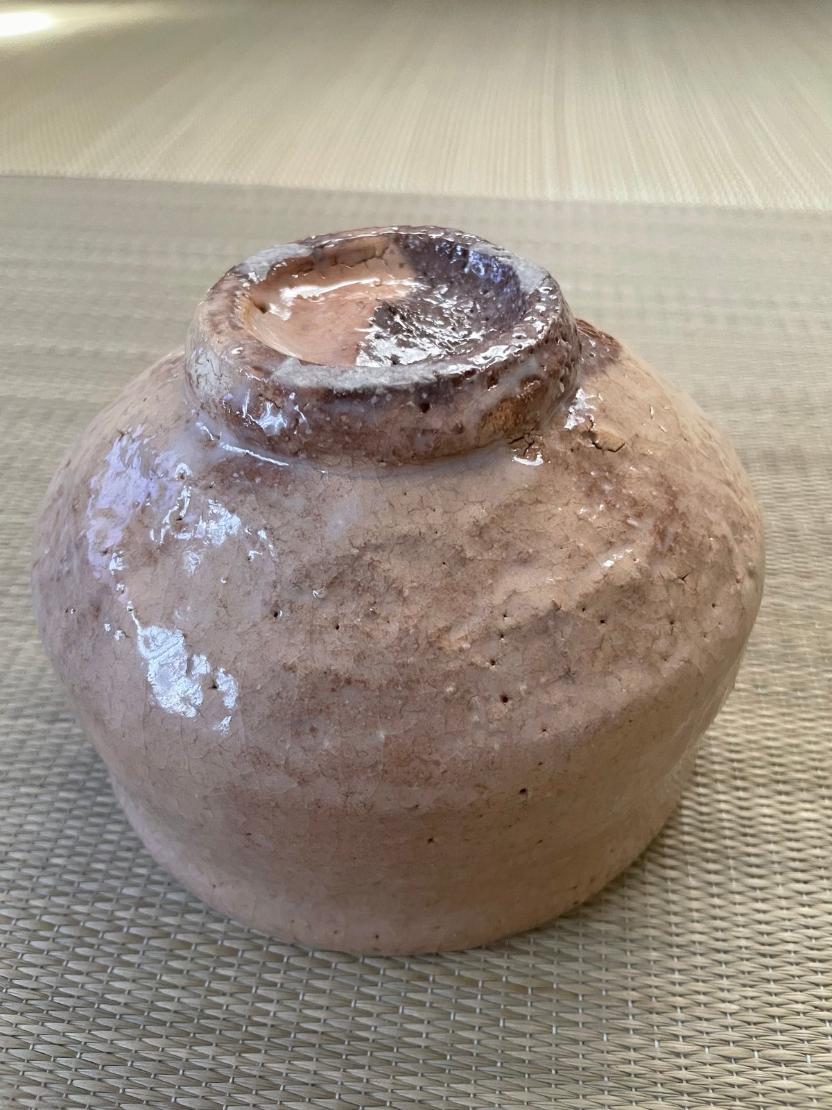 在銘 共箱】森島一伸造 萩焼 茶碗 枇杷色 萩茶碗 | ginyoudo