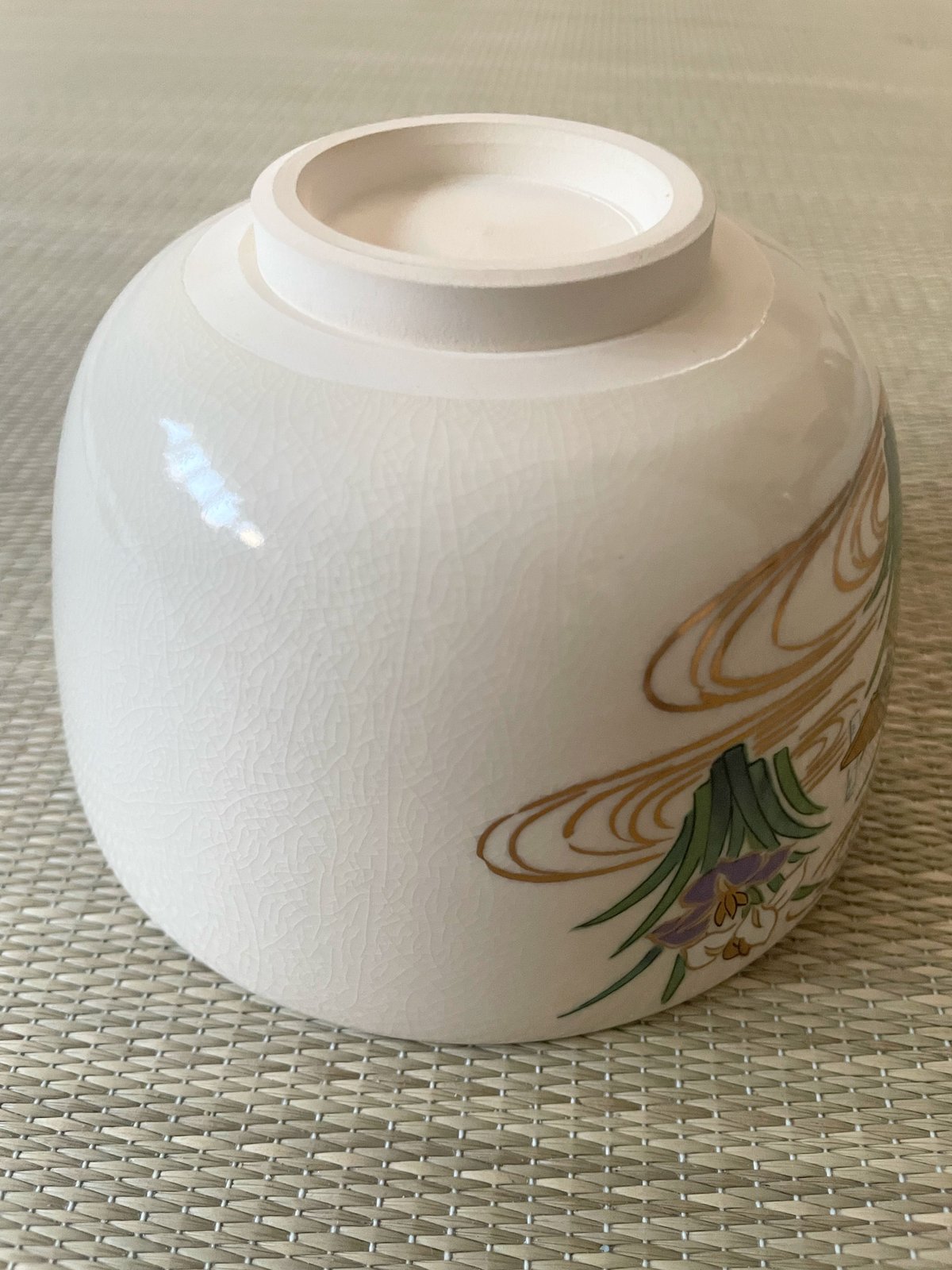 美品 在銘 紙箱付】瑞豊造 燕子花に八ツ橋図 茶碗 | ginyoudo
