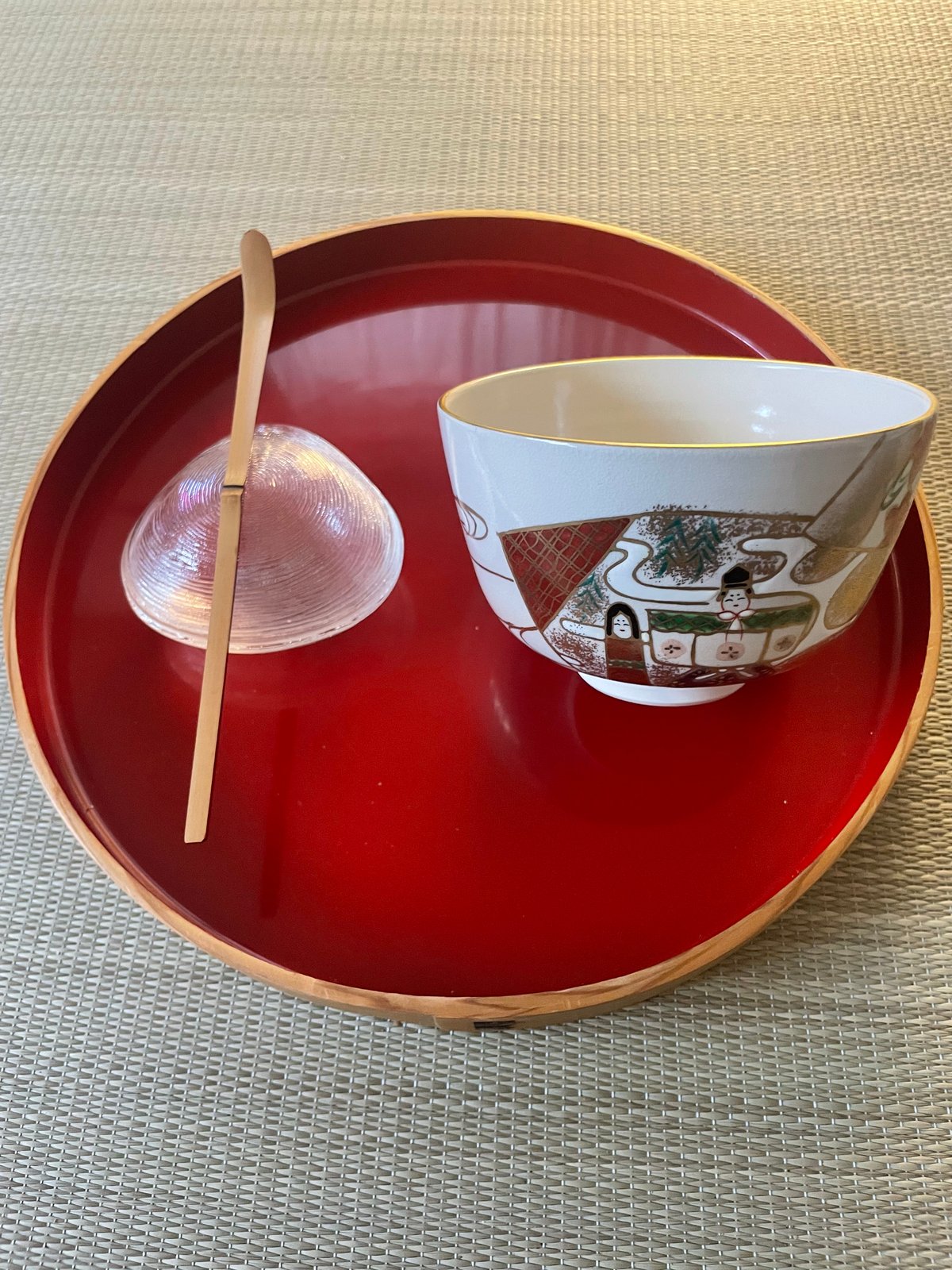 大館工芸社 内朱 曲げ 盆 トレー 27㎝ | ginyoudo