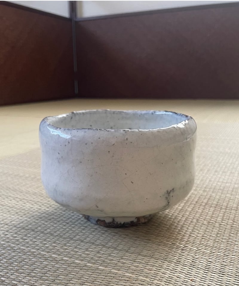 美品】在銘 宇田川聖谷造 白萩茶碗 萩焼 茶碗 | ginyoudo