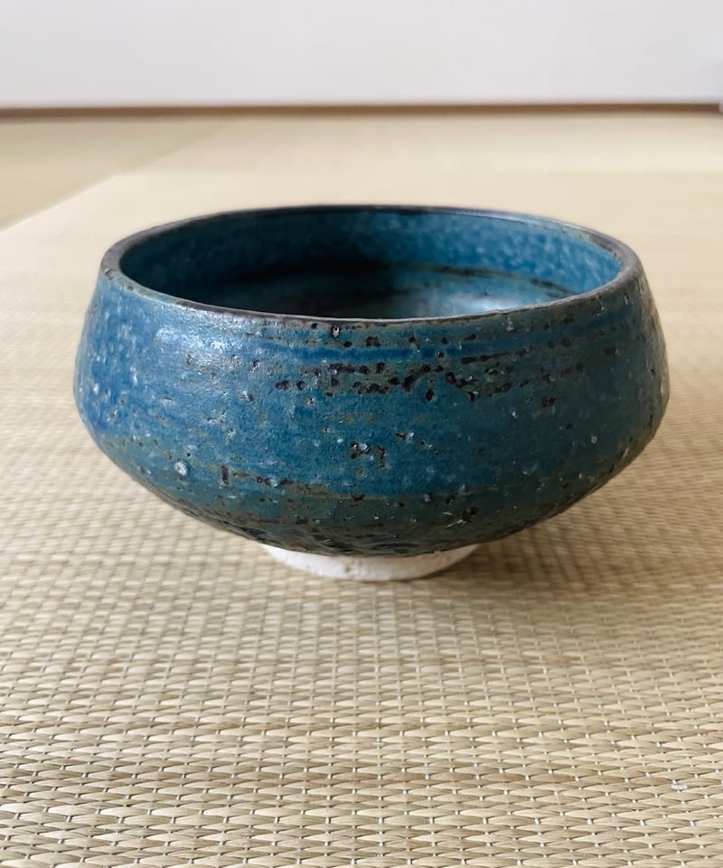 桐共箱栞付美品】京都五條坂 藤平伸造 呉須茶碗 | ginyoudo