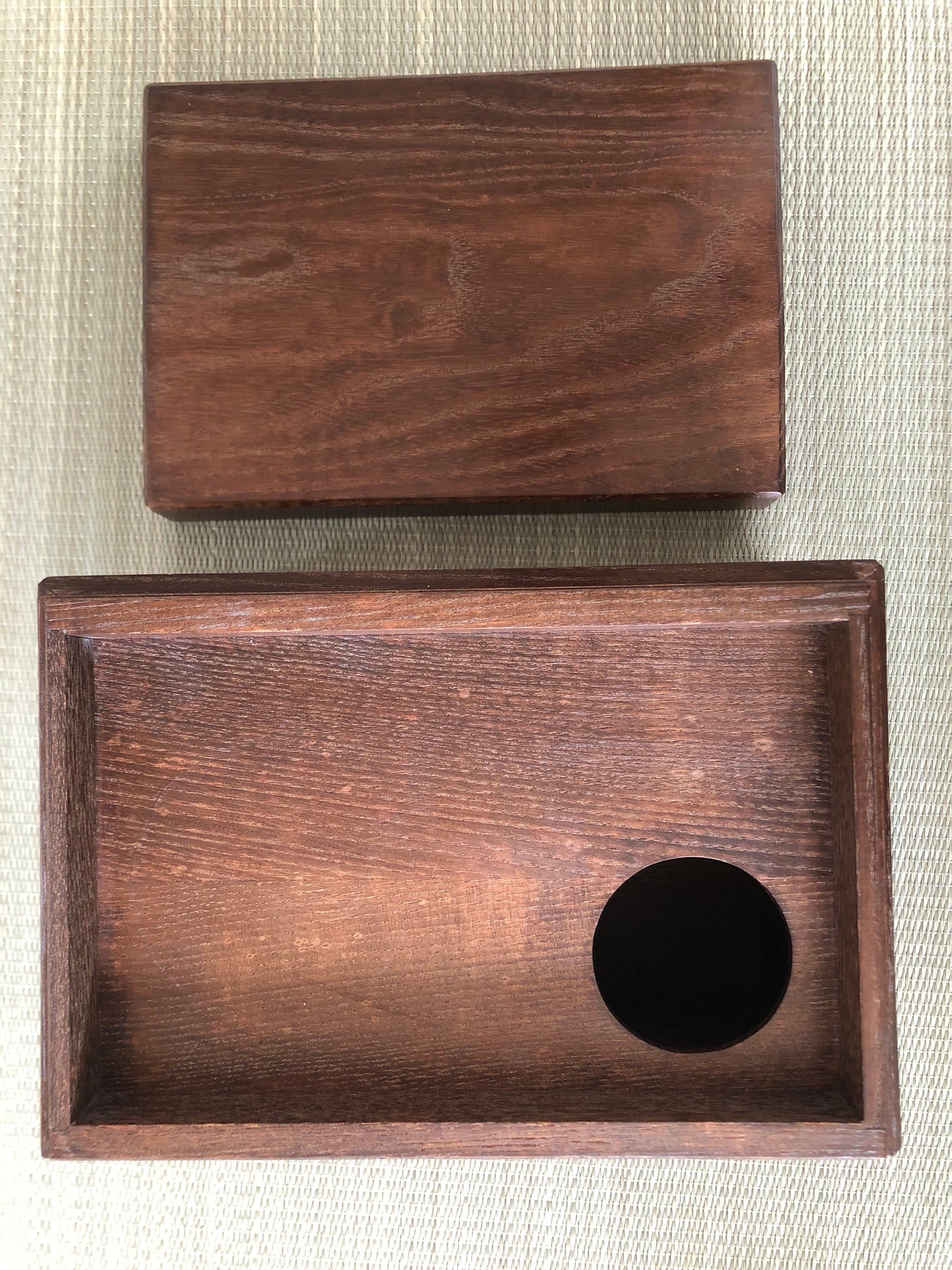 美品 在銘】指物師 仙水正之作 桑茶箱 利休茶箱 | ginyoudo