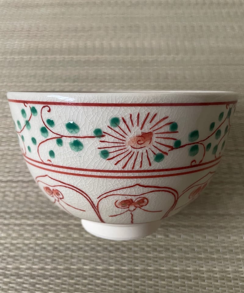 在銘 美品】隆山造 安南赤絵 安南蜻蛉 抹茶碗 茶碗 | ginyoudo