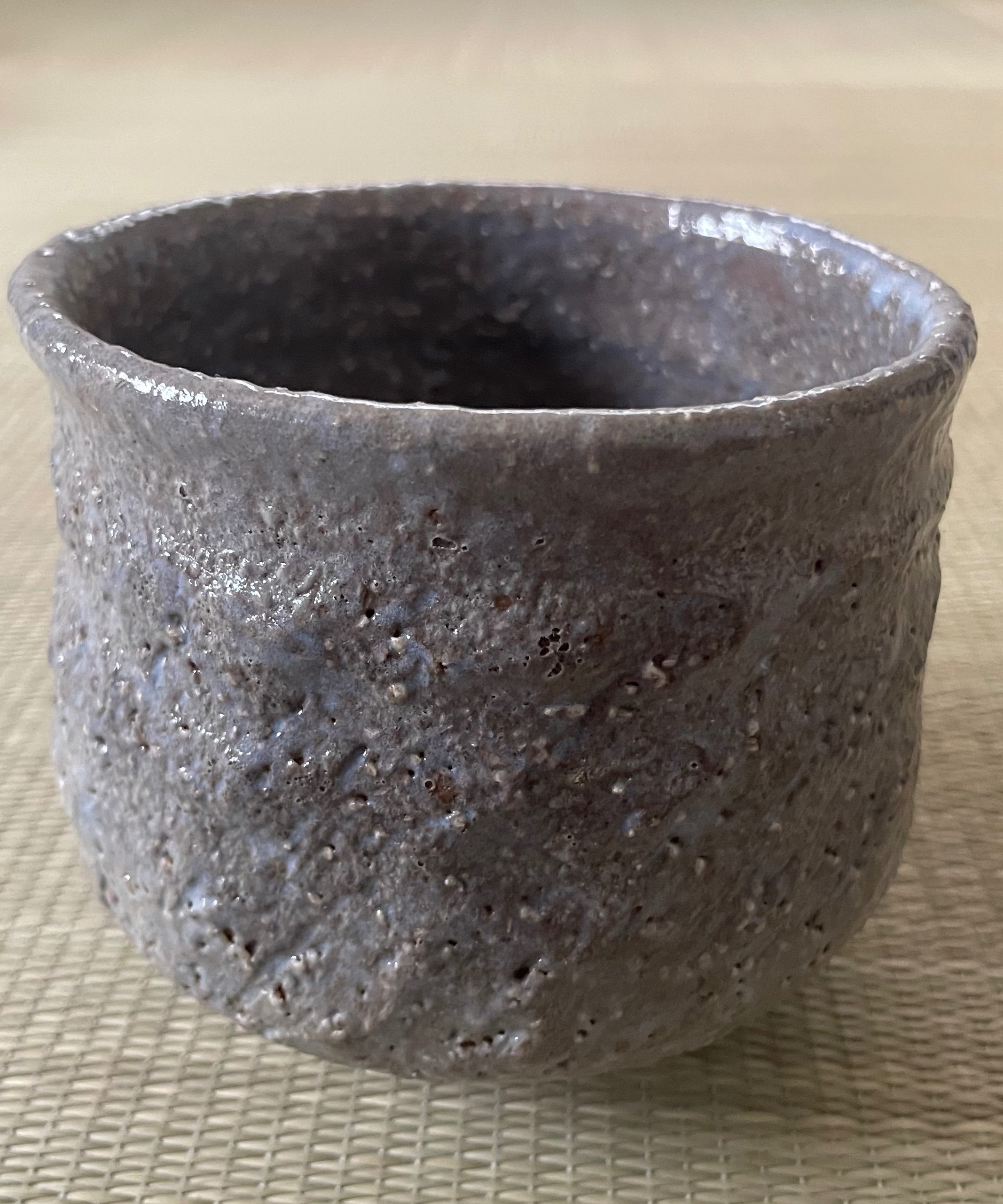 美品 在銘】萩 末岡陶五郎造 筒茶碗 | ginyoudo
