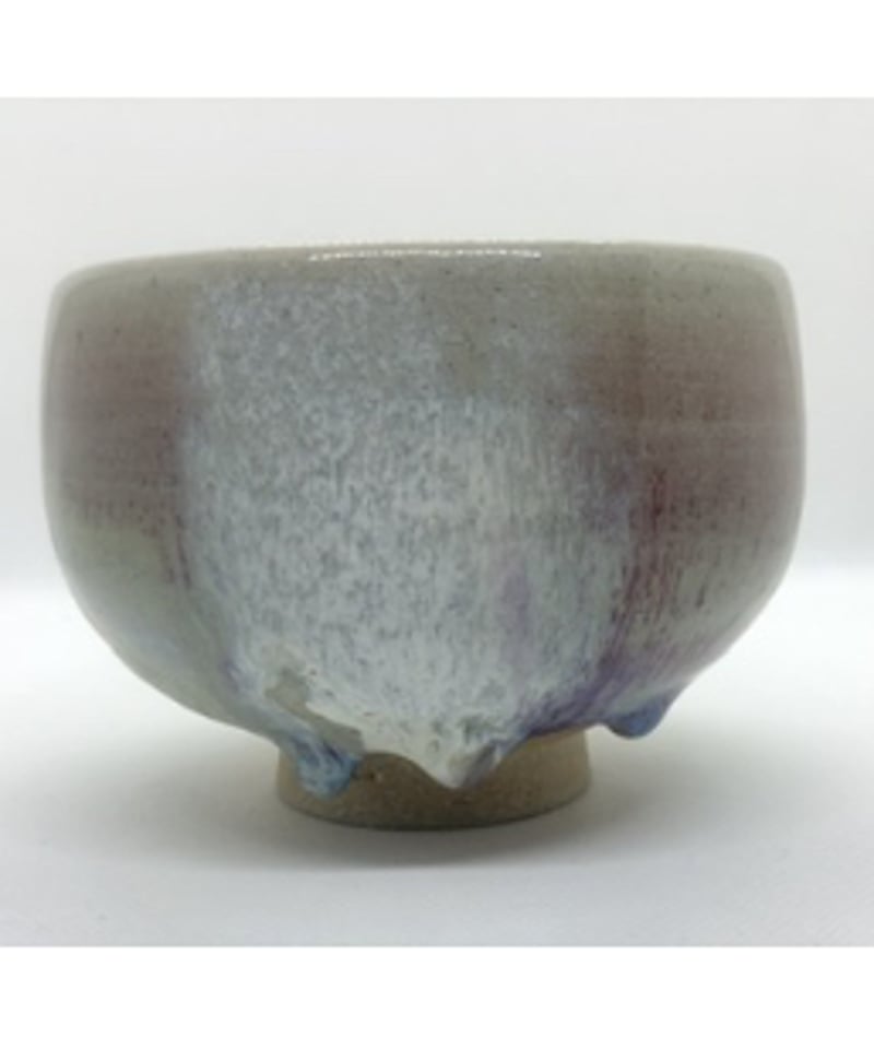 美品 在銘・桐箱付き】山根藤一造 上神山焼（かずわやまやき）抹茶碗