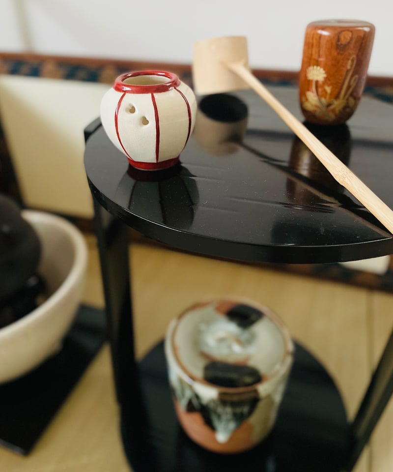 在銘 美品】瑞豊造 雪洞 蓋置 ぼんぼり 桜 透かし彫り | ginyoudo