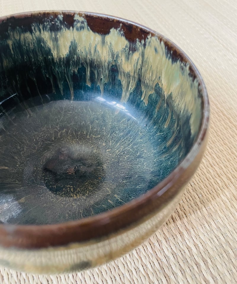 在銘 】柳瀬春矼造 小鹿田焼 おんたやき 茶碗 抹茶碗 | ginyoudo