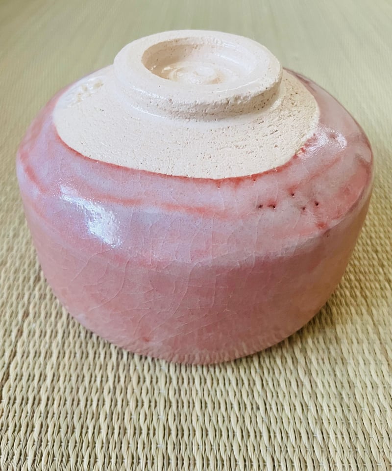 美品 紙箱付】松楽造 赤楽 松 雪吊り 楽茶碗 | ginyoudo