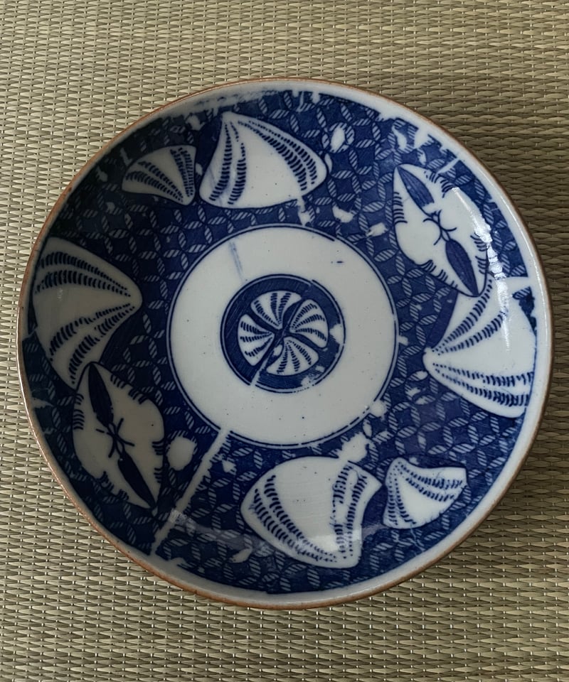 希少品】貝文様 印判手 小皿 アンティーク 骨董 | ginyoudo