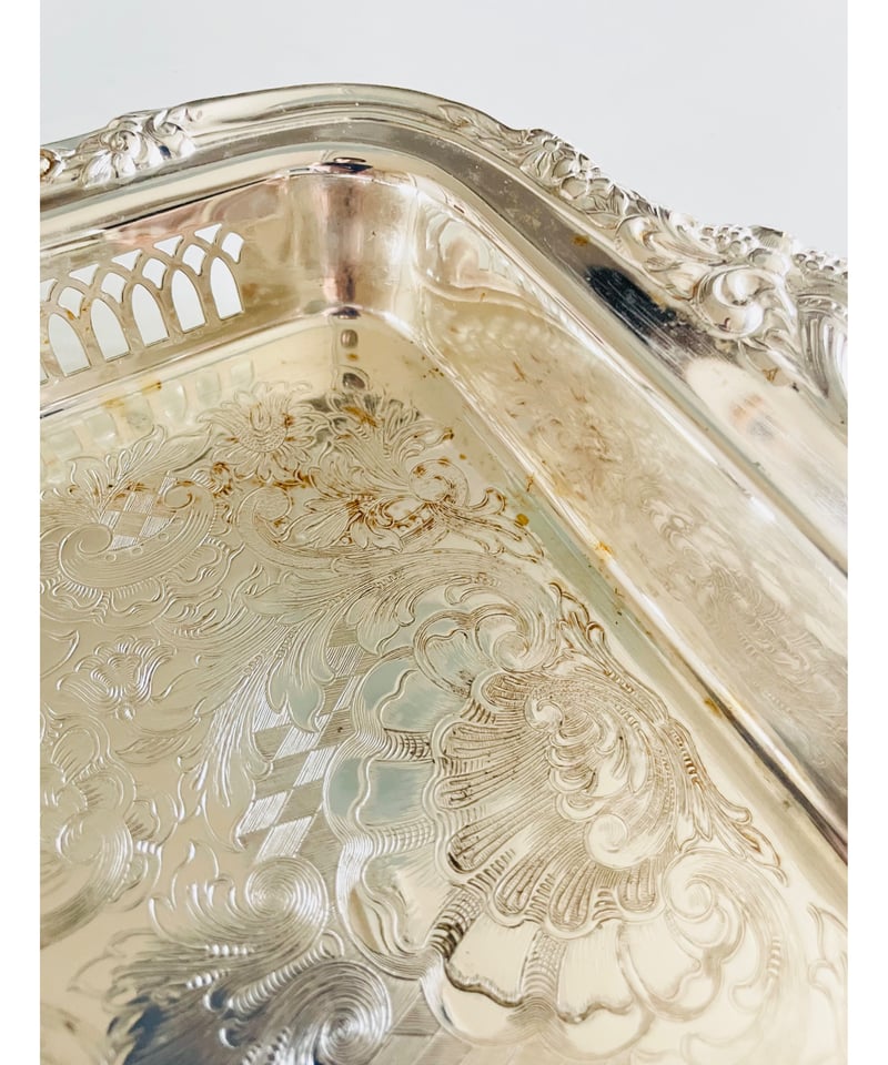 ヴィンテージ】ドイツ製WMF シルバープレートトレー | ginyoudo