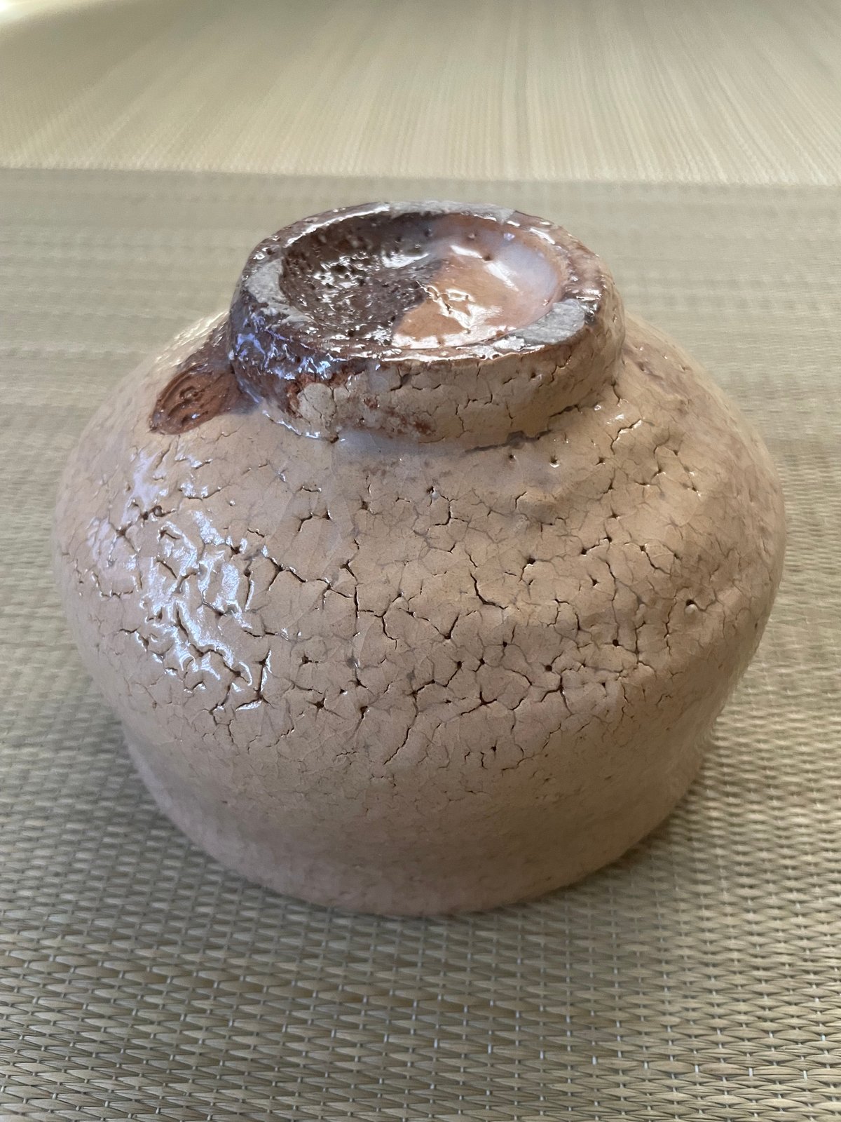 在銘 共箱】森島一伸造 萩焼 茶碗 枇杷色 萩茶碗 | ginyoudo