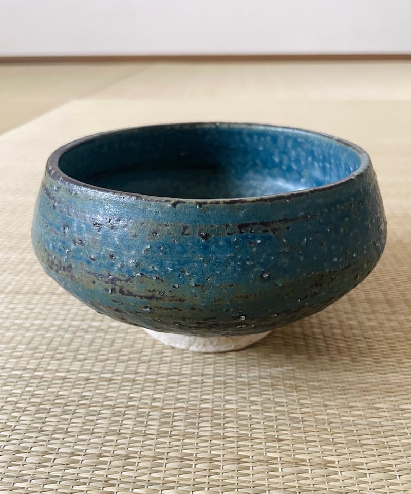 【本物保証】藤平伸 呉須茶碗 栞 共箱 無傷 京都私立大名誉教授 師:清水六兵衛 桐共箱栞付美品】京都五條坂 藤平伸造 呉須茶碗 | ginyoudo