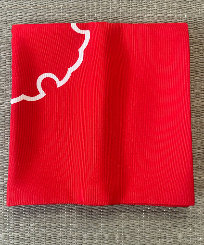 美品 箱付】正絹 紅白 雪輪 帛紗 江戸千家 | ginyoudo