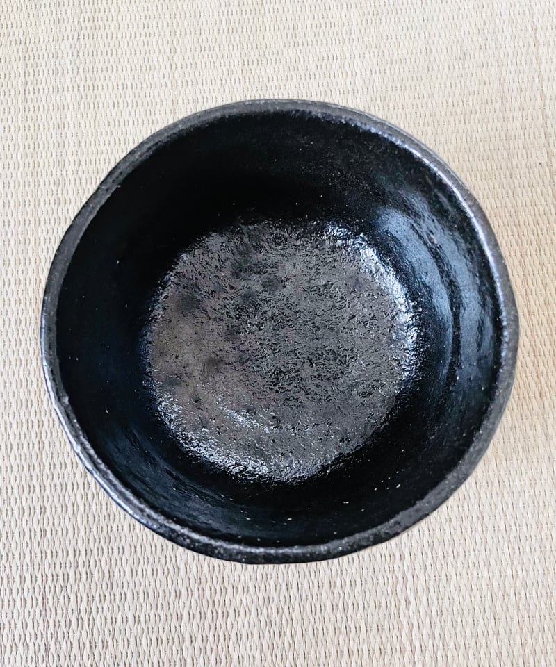 桐共箱付】平安祥悦造 光悦七種之内 鉄壁 光悦写し黒楽茶碗 | ginyoudo