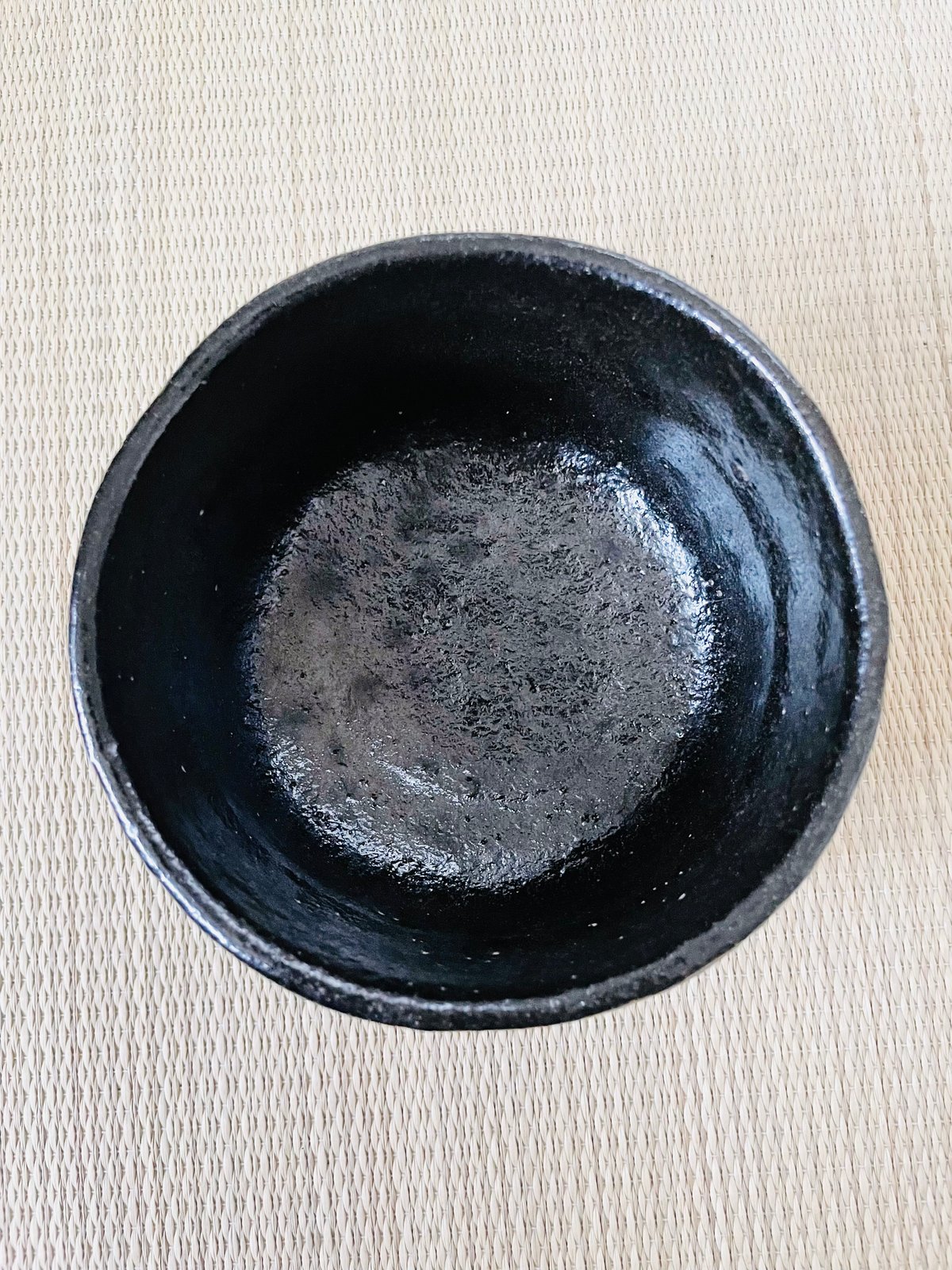 桐共箱付】平安祥悦造 光悦七種之内 鉄壁 光悦写し黒楽茶碗 | ginyoudo