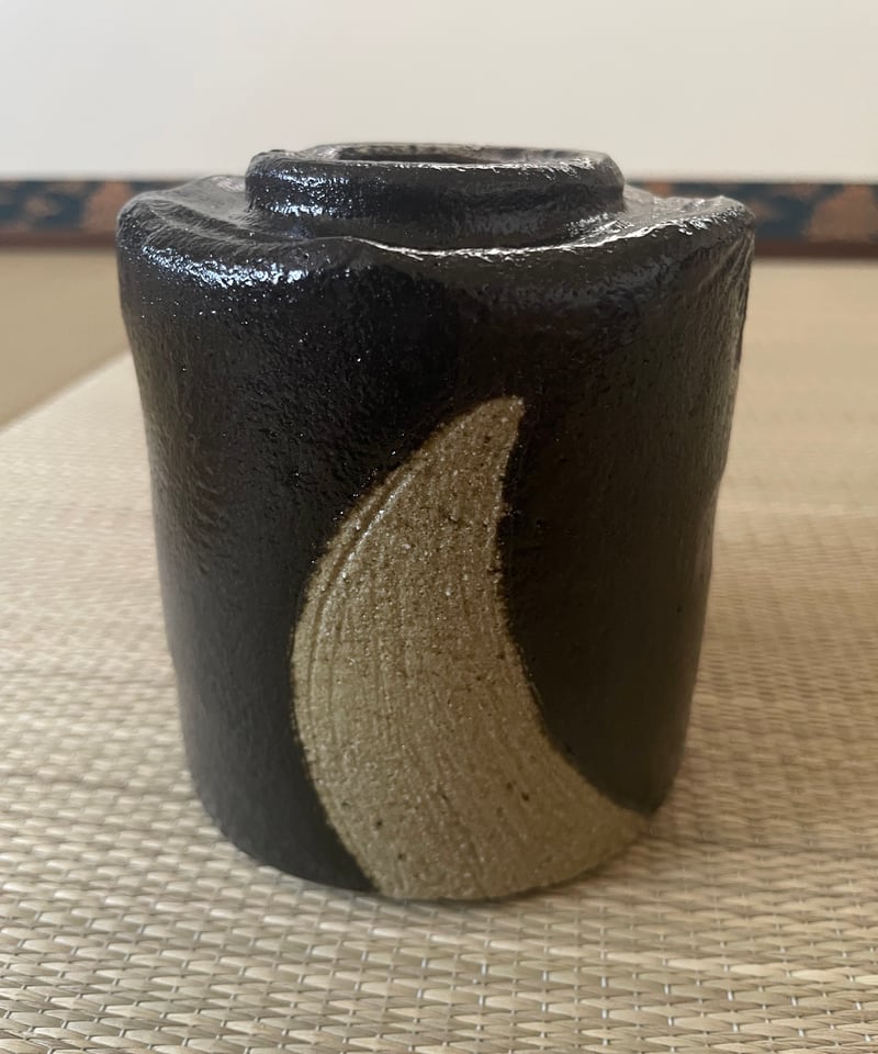 美品】桐共箱付 桂楽造 空中作写し 寒月茶碗 筒茶碗 楽茶碗 | ginyoudo