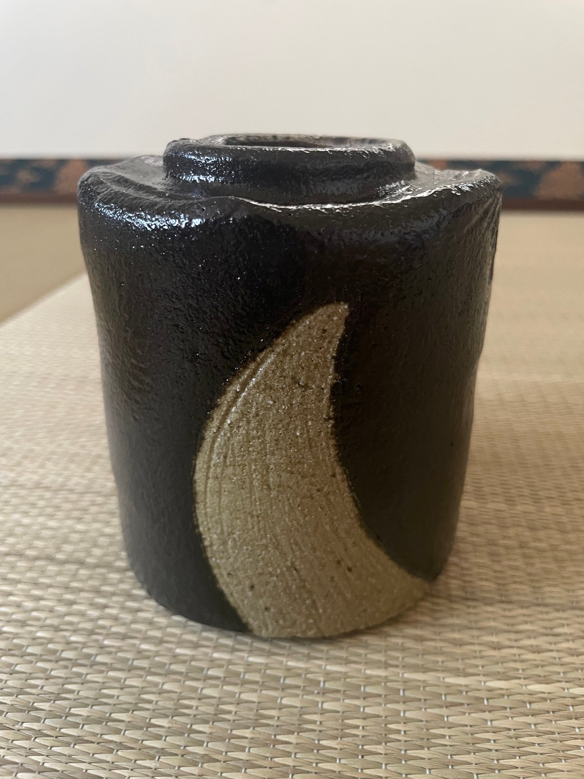 美品】桐共箱付 桂楽造 空中作写し 寒月茶碗 筒茶碗 楽茶碗 | ginyoudo
