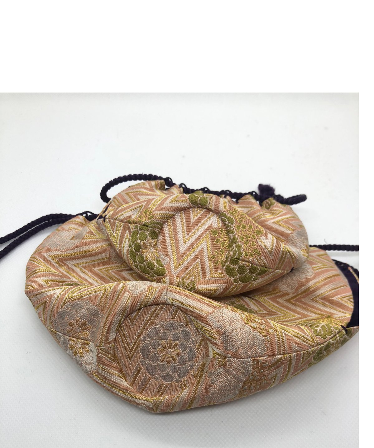 美品】茶箱用 仕覆三揃 仕覆三点セット 菊桐文様 ピンク | ginyoudo