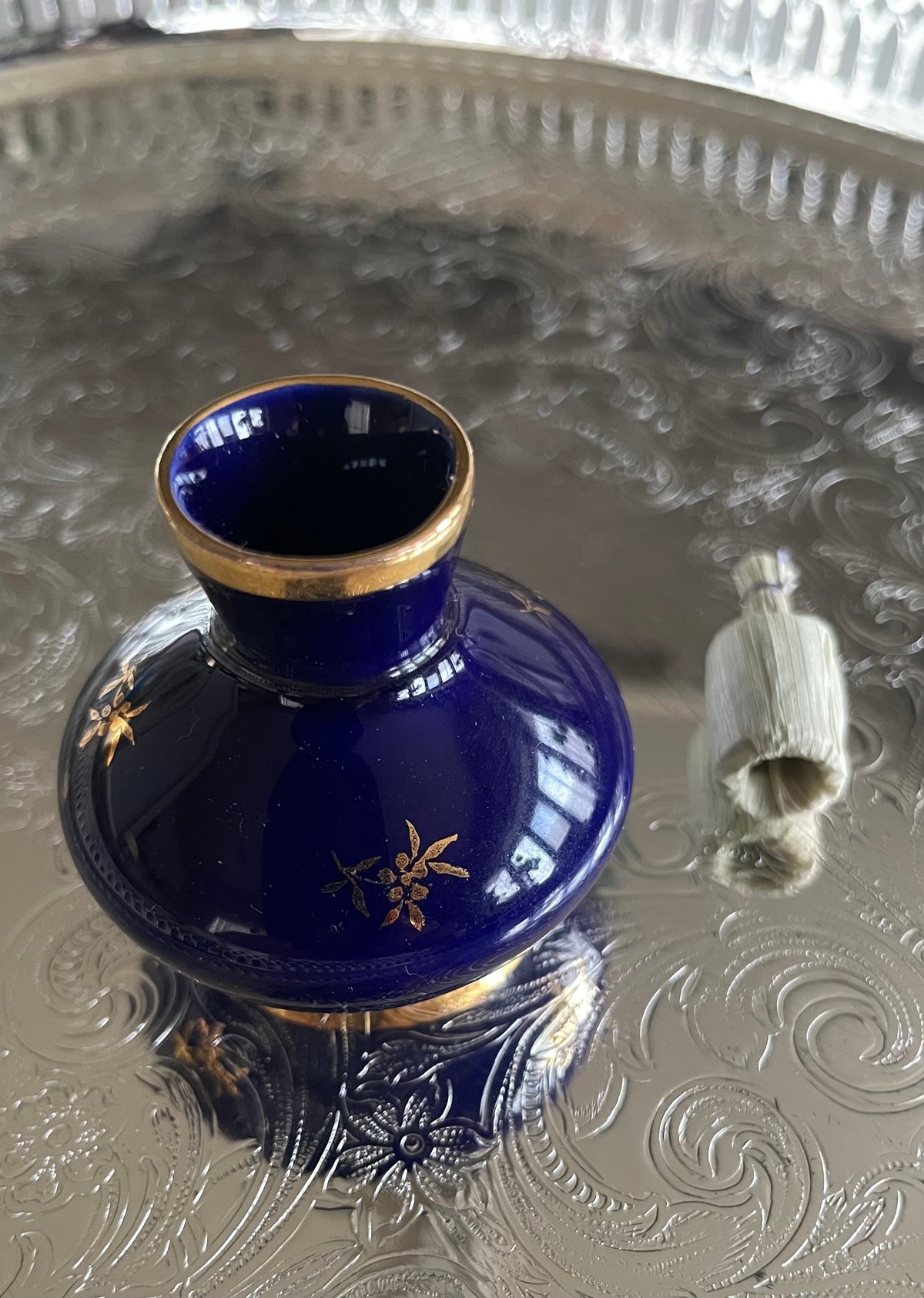 美品】フランス製 リモージュ 見立て振出（B） 手作り菅蓋付 | ginyoudo