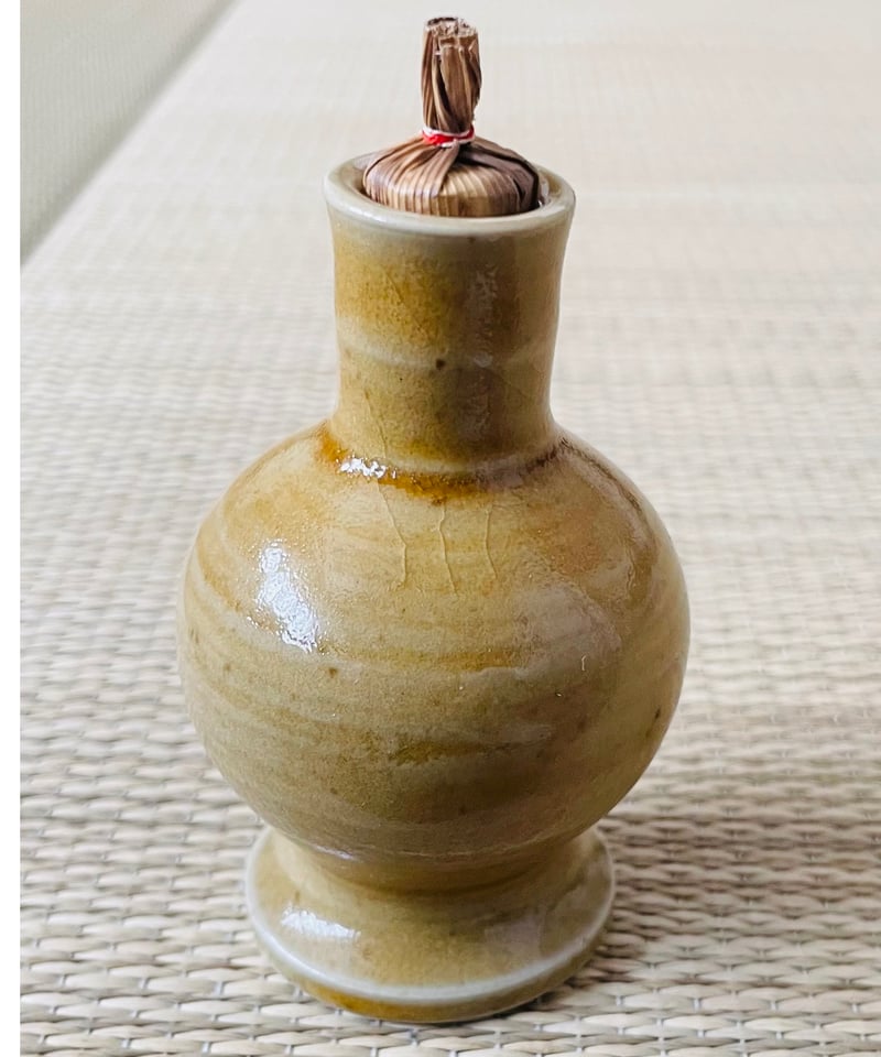 作家物】在銘 洋成造 黄瀬戸 振出 茶道具 金平糖入れ | ginyoudo