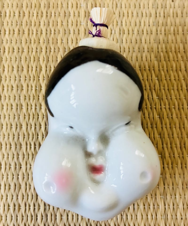 美品】お多福 振出 おかめ ふくの神 見立て茶道具 振出 | ginyoudo