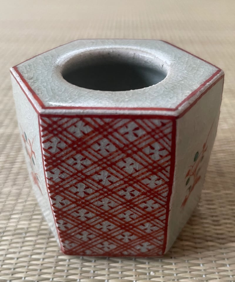 渋草焼　渋草柳造窯　漢詩虎文　猛虎　壷　花入　共箱　N　5788C 美品 桐共箱 栞つき】在銘 渋草柳三造 胡錦亀甲 蓋置 渋草焼 | ginyoudo