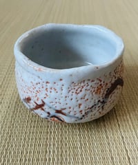 特価】在銘 小栗龍靖造 茶箱用茶碗 京焼 春秋 赤青楓に流水 桜 | ginyoudo