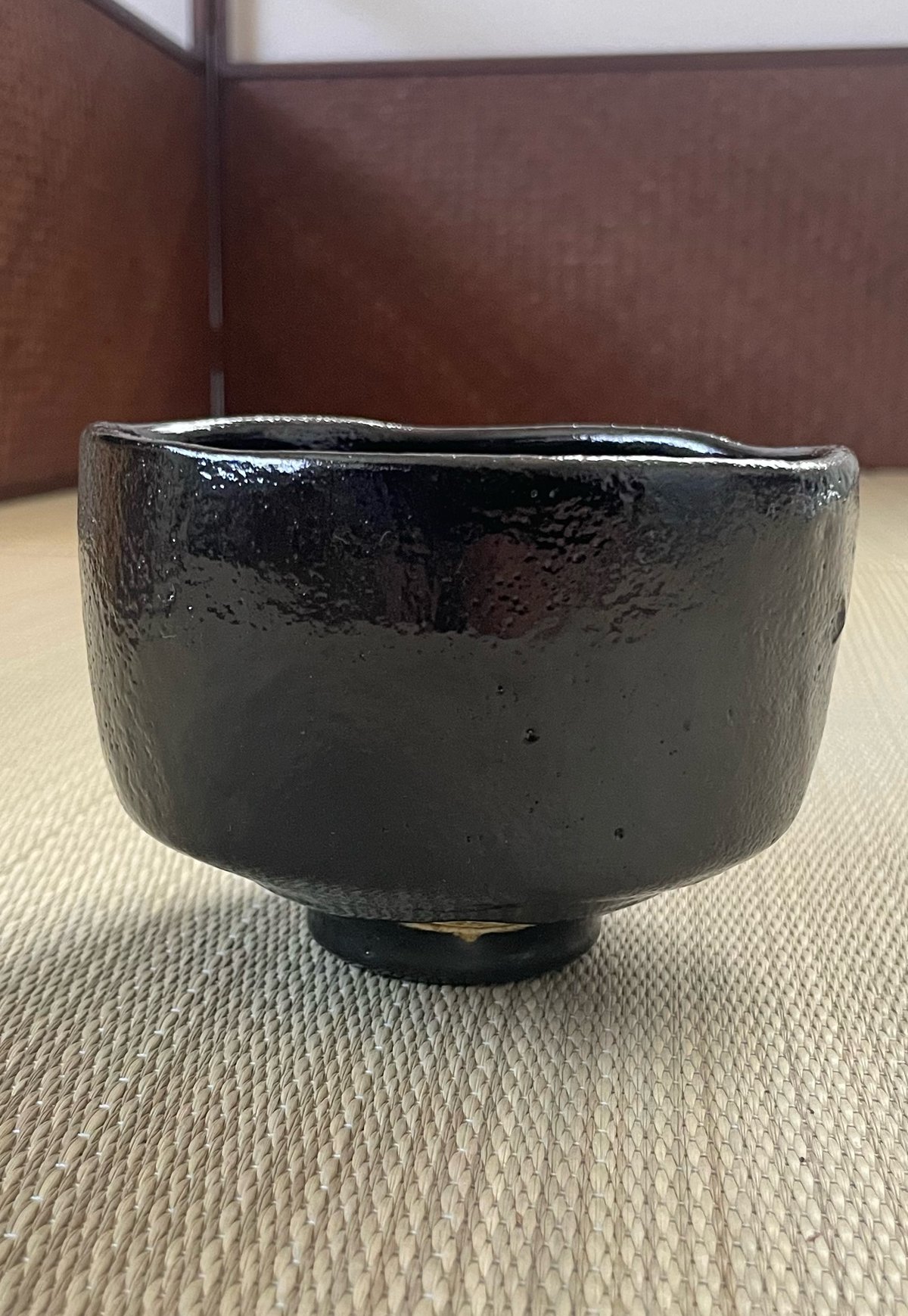 美品】在銘 平安彰楽造 長次郎写し 銘「東陽坊」利休七種茶碗 | ginyoudo