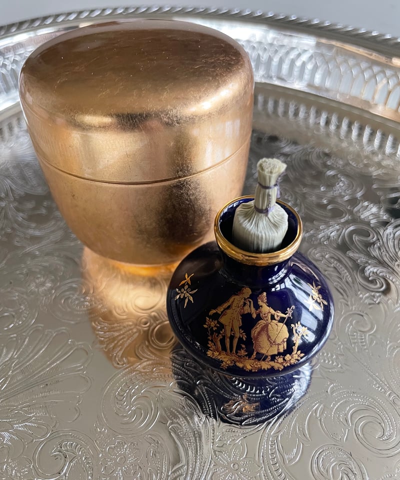 美品】フランス製 リモージュ 見立て振出（B） 手作り菅蓋付 | ginyoudo