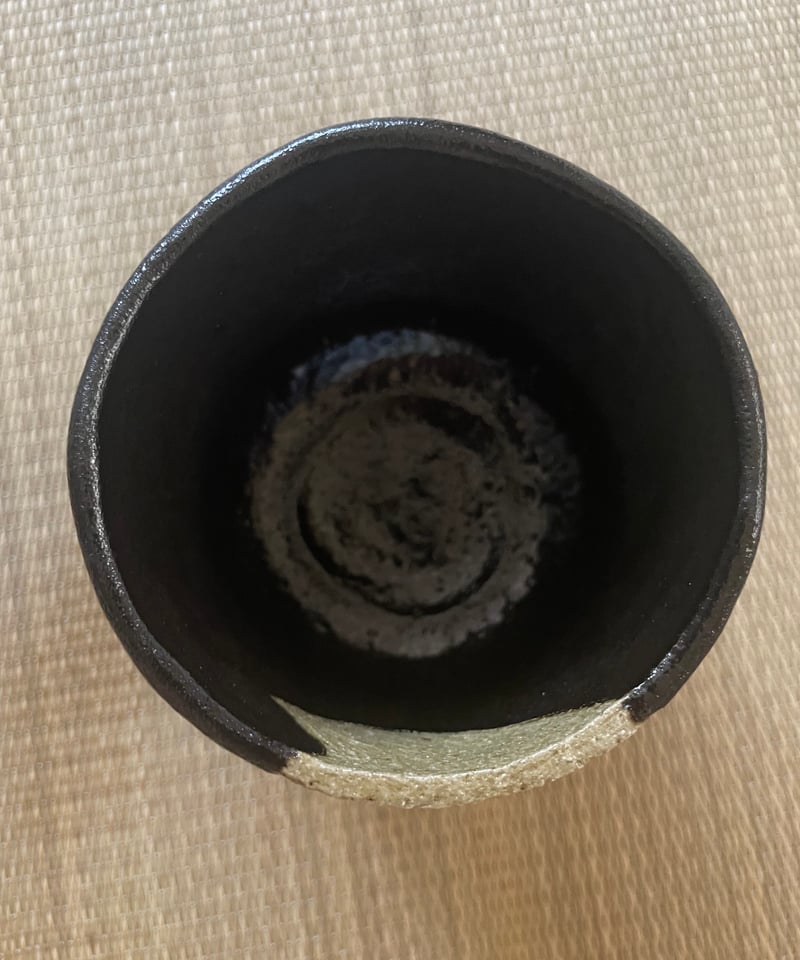 美品】桐共箱付 桂楽造 空中作写し 寒月茶碗 筒茶碗 楽茶碗 | ginyoudo