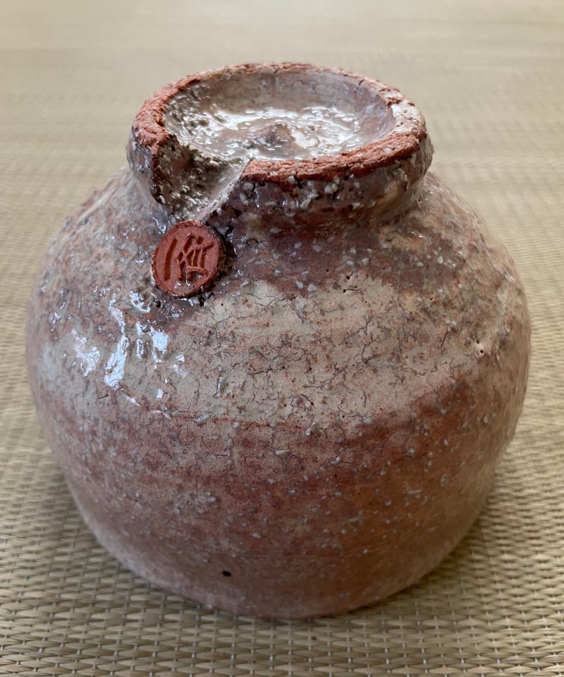 萩茶碗 幹 共箱 抹茶碗 美品・在銘/共箱付】 斉藤一斉造 萩殿窯 萩焼 抹茶茶碗 | ginyoudo