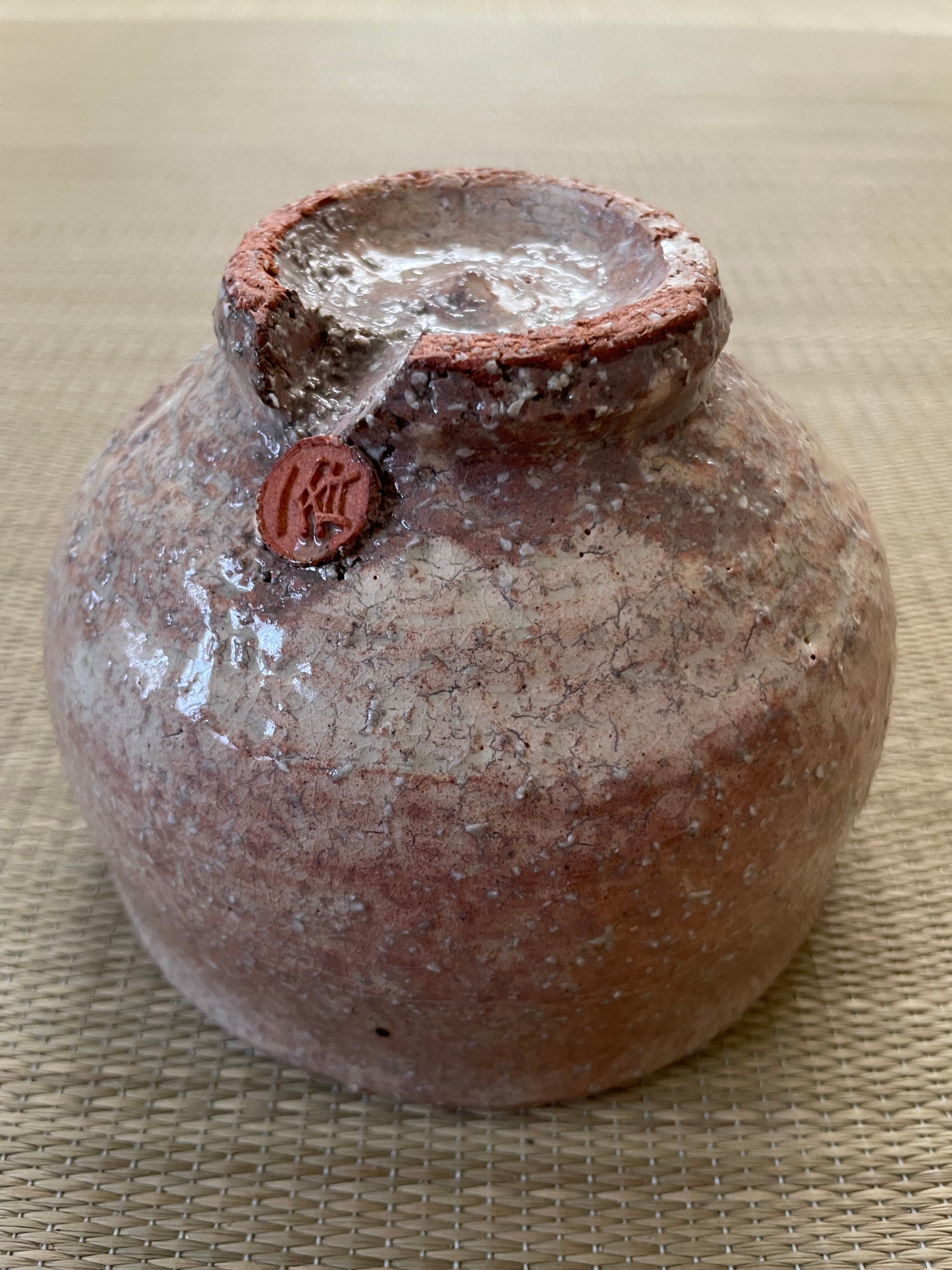 美品・在銘/共箱付】 斉藤一斉造 萩殿窯 萩焼 抹茶茶碗 | ginyoudo