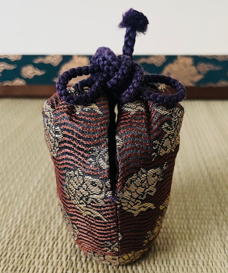 訳あり特価】茶入用仕覆 荒磯緞子 | ginyoudo
