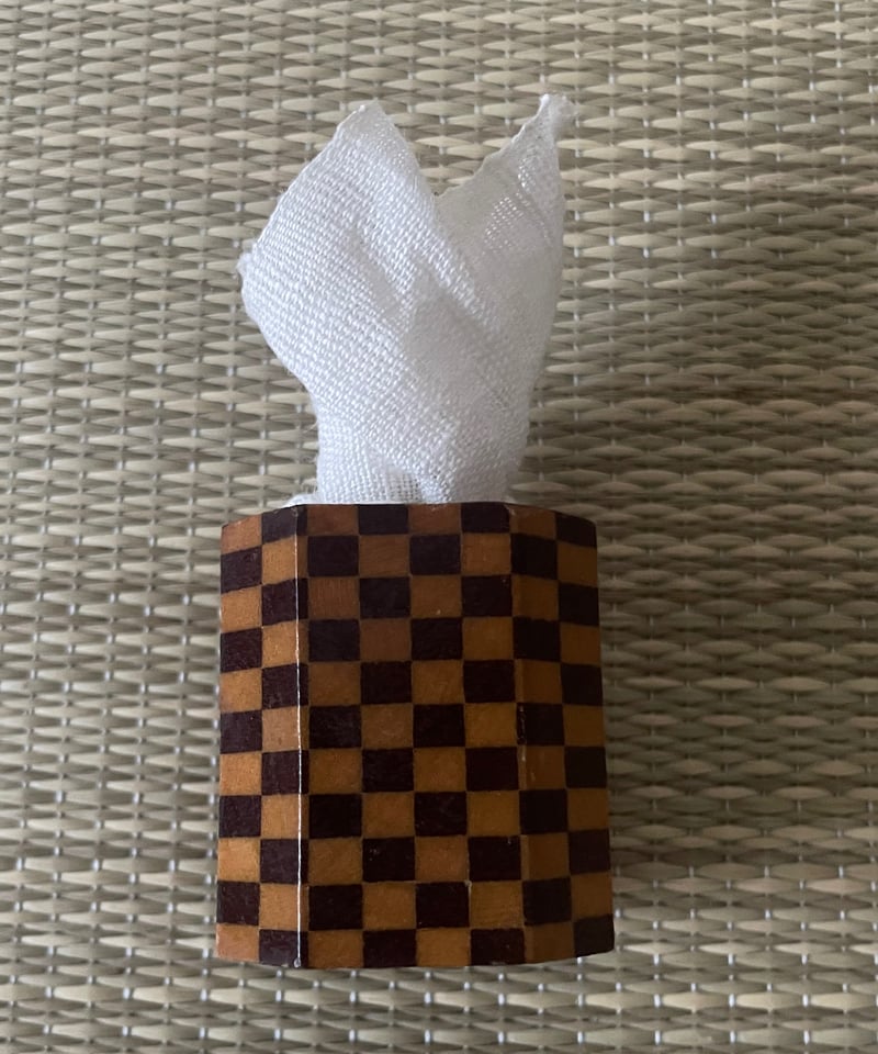 寄木細工 楊枝立て 見立て茶巾筒 | ginyoudo