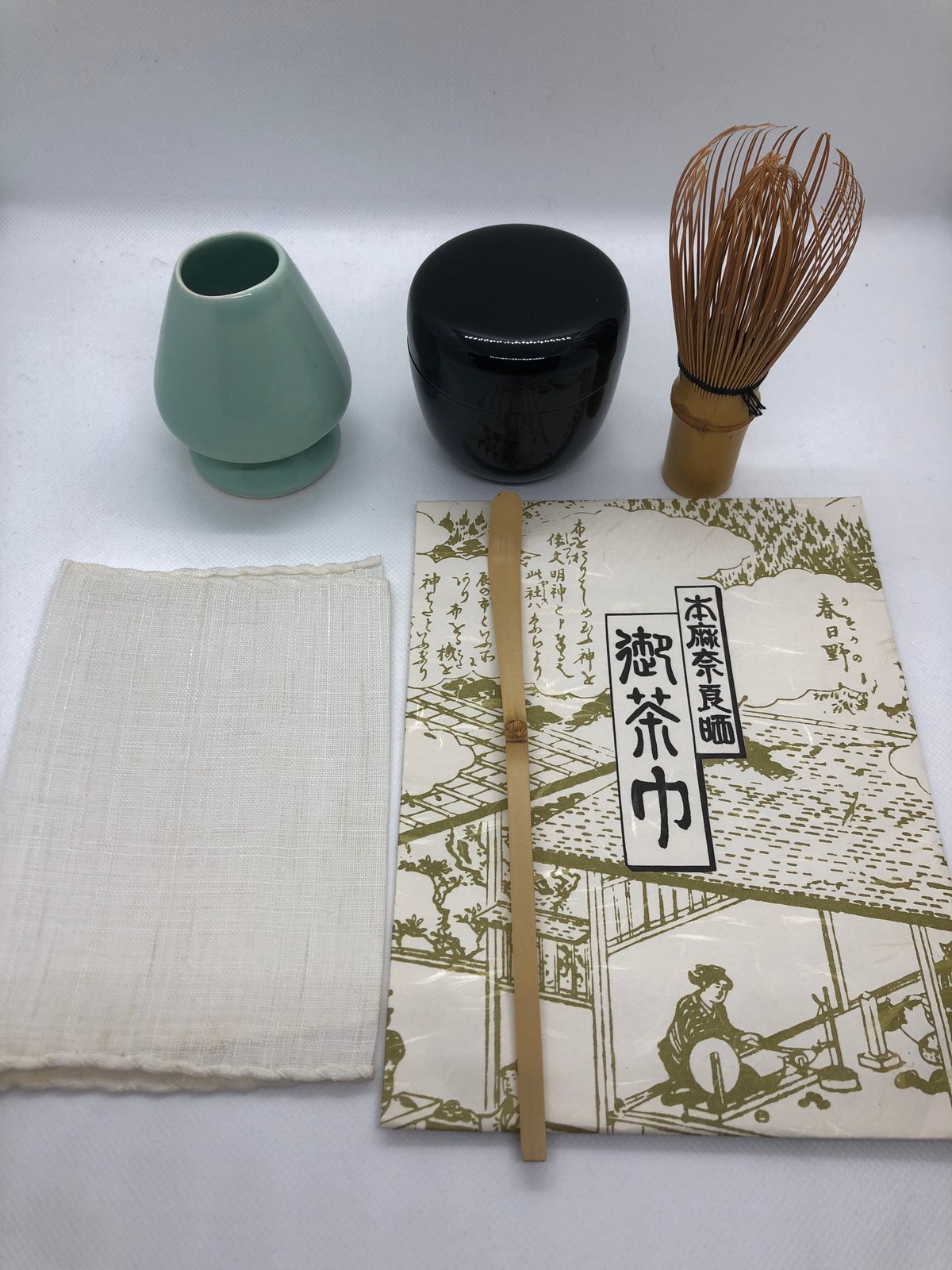 茶道具　手提茶箱揃 茶道具 茶箱】 茶箱セット 瓢 黒 (棗・香合・茶筅筒付き) | 茶箱