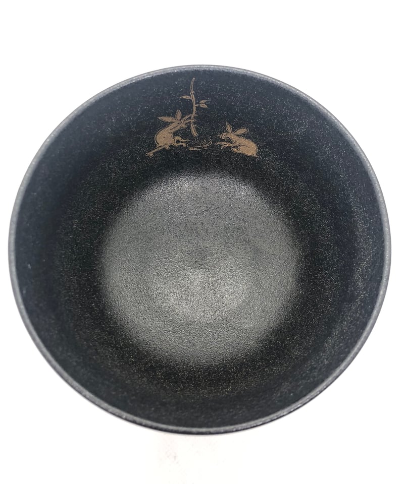 美品 在銘】宮地英香 鳥獣戯画 抹茶碗 | ginyoudo