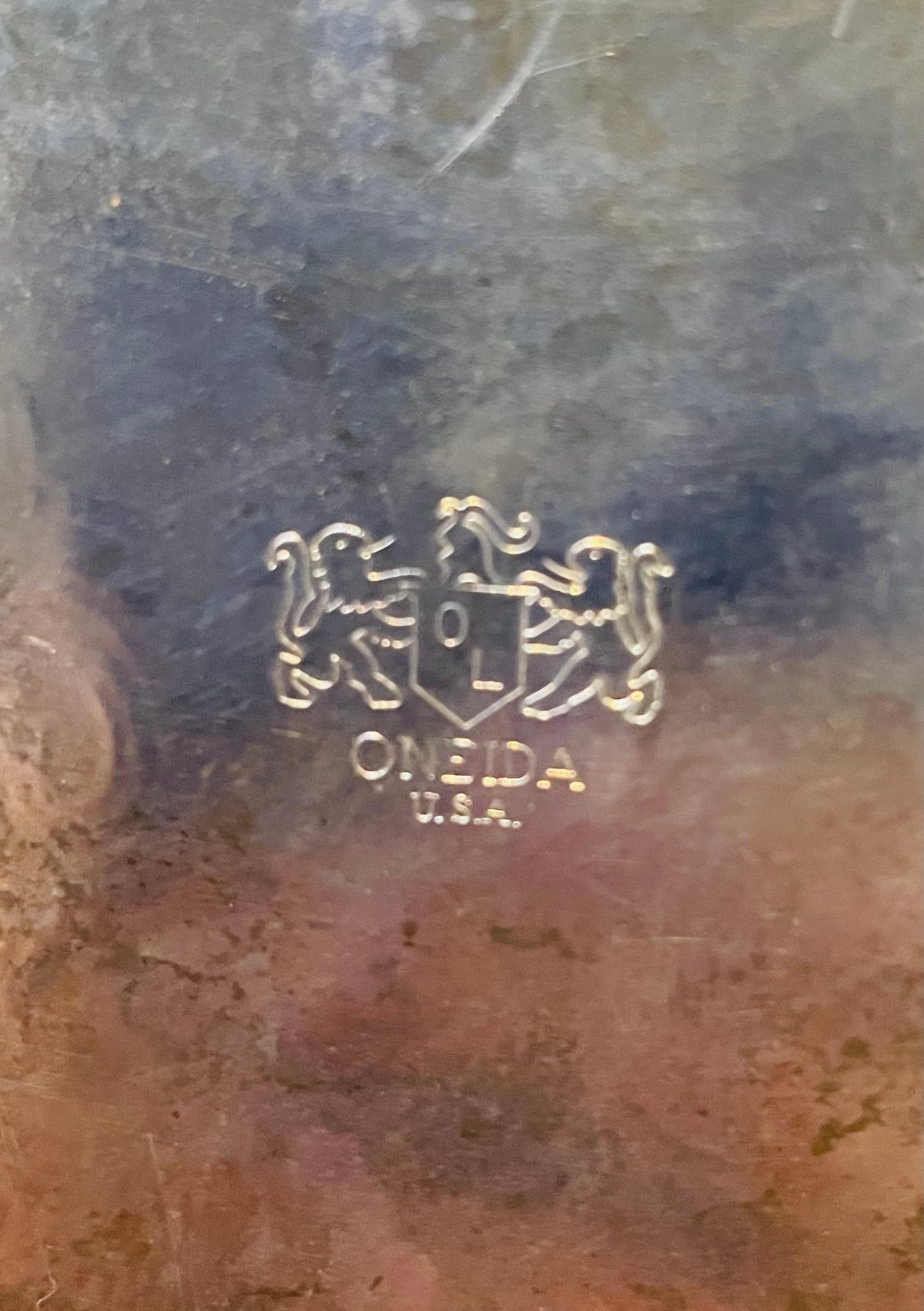 アメリカ製ヴィンテージ】ONEIDA Limited U.S.A. シルバープレート