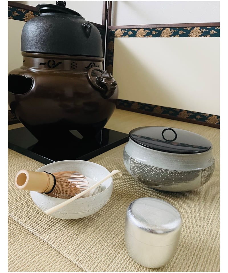 美品 桐共箱付】在銘 寄窯 高垣篤造 象嵌 平水指 | ginyoudo