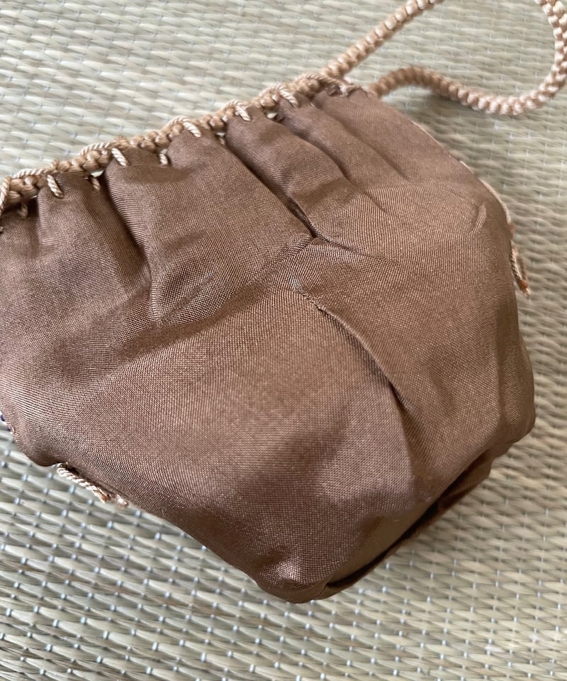 極美品 桐共箱付】山口茂造 仕覆付き 瀬戸 文琳茶入 雨龍間道 仕覆付き
