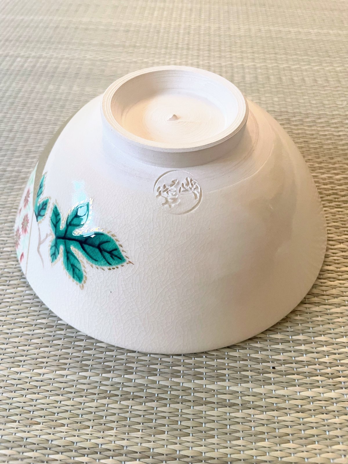 美品 在銘 共箱付】鳴滝窯 橋本城岳造 色絵七夕文 平茶碗 | ginyoudo